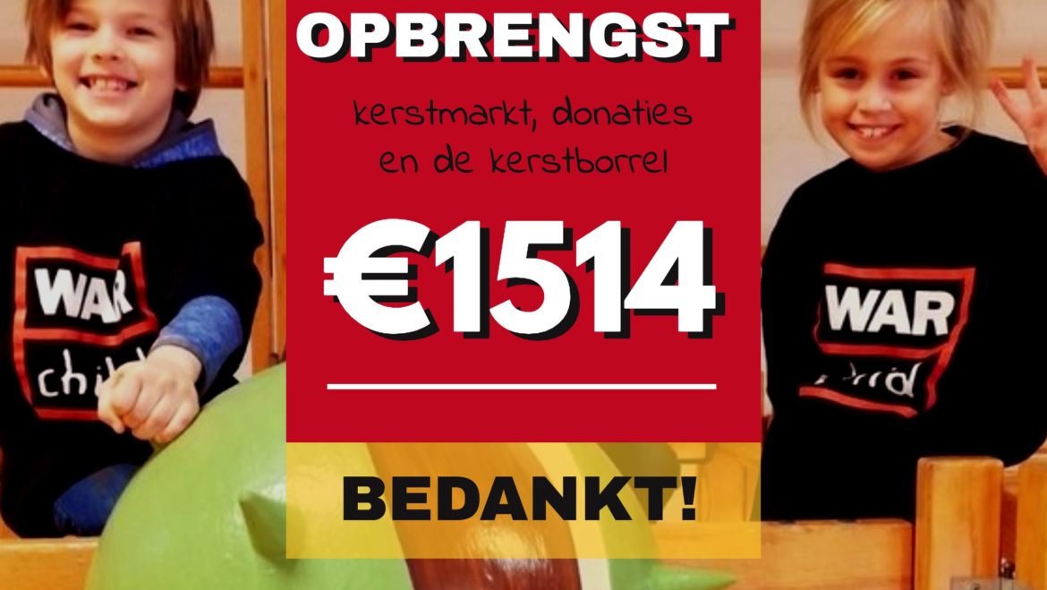 €1514 kerstopbrengst